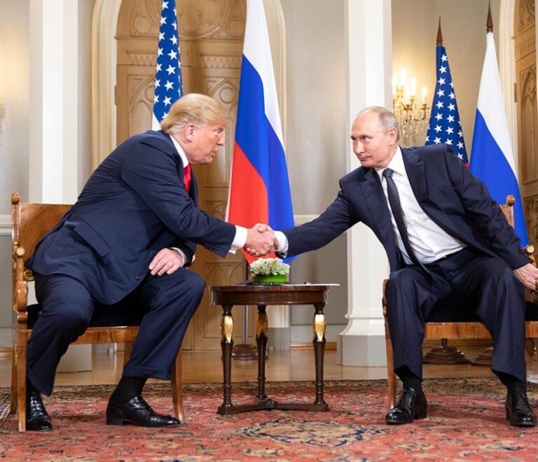 image of donald trump and vladimir Putin in a meeting summit august 2025