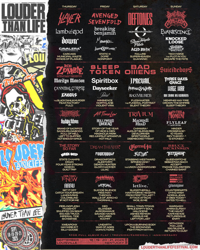 louder than life 2025 ticket